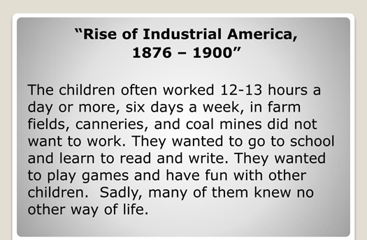 Problems in Industrial America Image